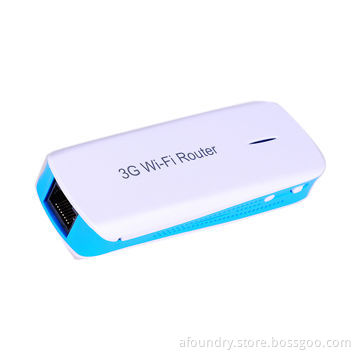 150Mbps Car WiFi Router with 1,800mAh Battery Power Bank Function